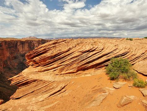 Orange Rock Formations in Utah Desert Stock Image - Image of nature ...