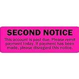 Amazon.com : Final Notice Labels / Stickers - 500 Labels Per roll : Office Products