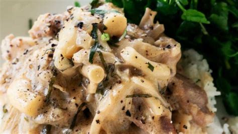 Delia Smith Pork Stroganoff | British Chefs Table