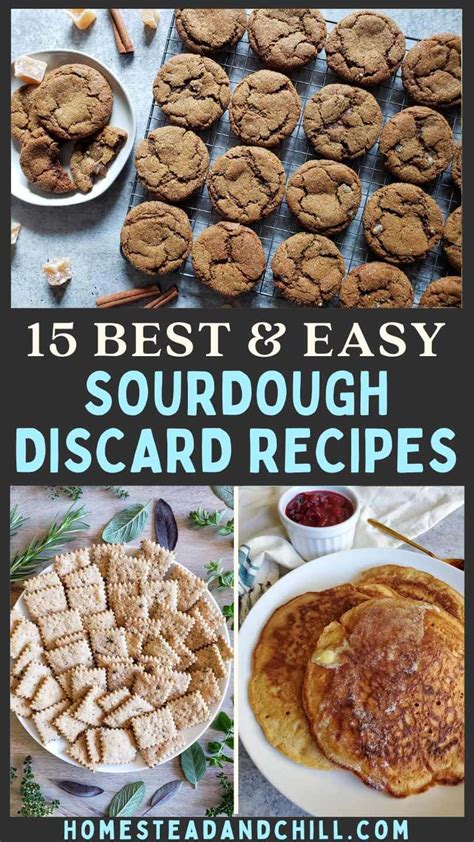 15 Best Sourdough Discard Recipes: Ways to Use Starter Discard ...