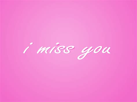 Simple I Miss You Text HD Wallpapers | HD Wallpaper for PC