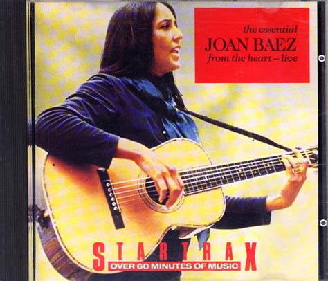 Joan Baez - The Essential Joan Baez: From The Heart - Live (1993, CD ...