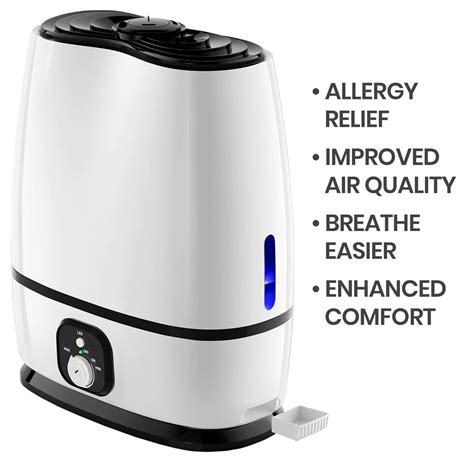 Ultrasonic Humidifier | Cool Mist - Everlasting Comfort