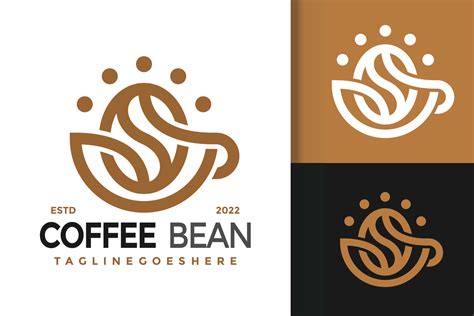 Letter S Coffee Bean with Cup Logo Design, brand identity logos vector, modern logo, Logo ...