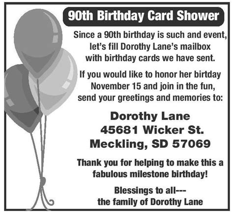 card shower for 90th bday - - Image Search Results | 90th birthday cards, Birthday cards, Card ...