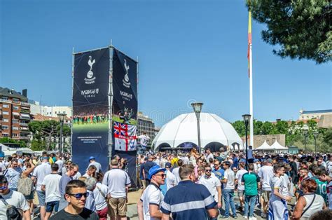 Tottenham Hotspur Fans Prior To the Match between Their Team and ...