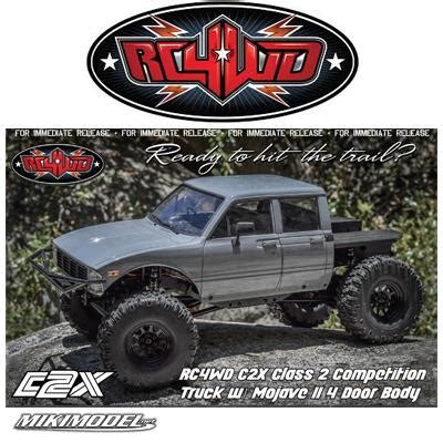 RC4WD C2X Class 2 Competition Truck w/ Mojave II 4 Door Body: automodellini radiocomandati ...