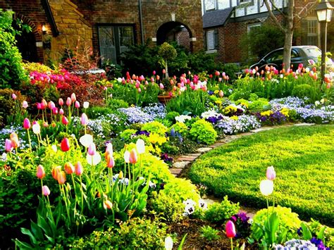 20 Unique and Extraordinary Flower Garden Ideas For Beautiful Front ...