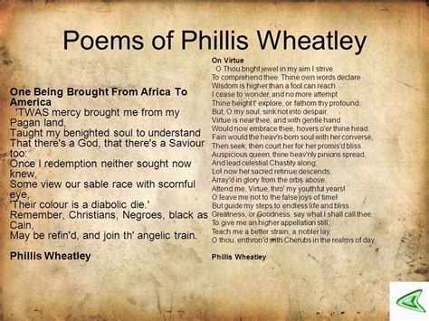 😀 Phillis wheatley poems analysis. Poem Analysis. 2019-02-28