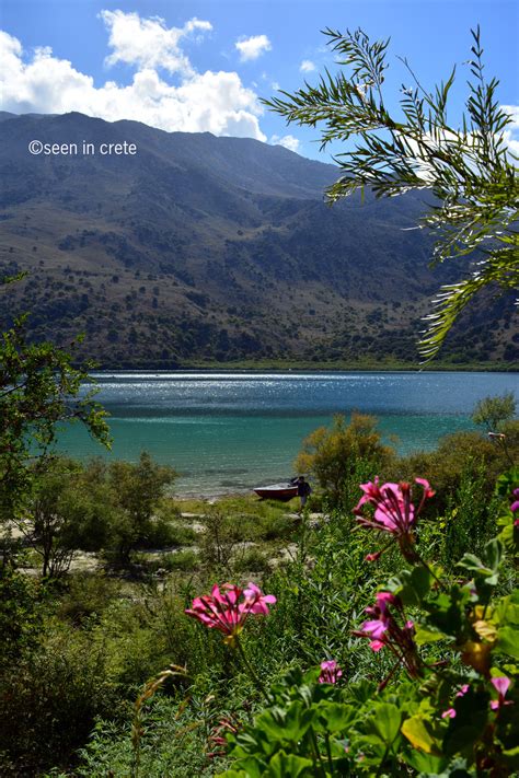 seen in crete — Lake Kournas