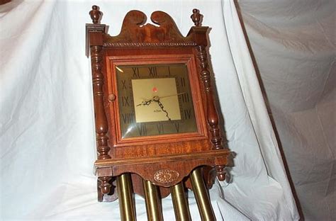 Vintage Chippendale Clock Doorbell w/Chime Tubes NuTone | #18505498