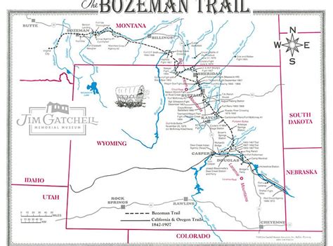 BOZEMAN TRAIL MAP | fortphilkearny-wy