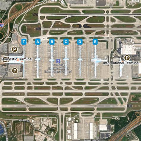 Atlanta Airport Map: Guide to ATL's Terminals