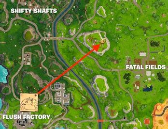 'Fortnite' Flush Factory Treasure Map Location: How to Find the Week 3 Spot