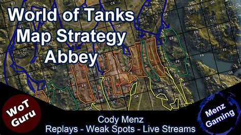 World of Tanks Map Strategy: Abbey - YouTube