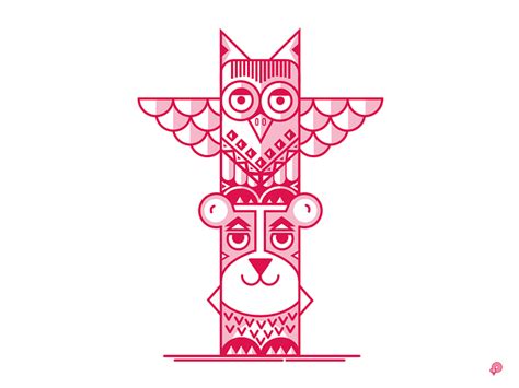 Owl Totem by serpi001 on Dribbble