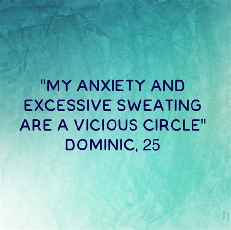 How My Anxiety and Excessive Sweating Are a Vicious Circle – dandi® London