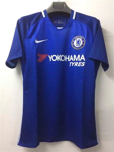 Chelsea Jersey 2017/18 Home Soccer Shirts | Soccer777