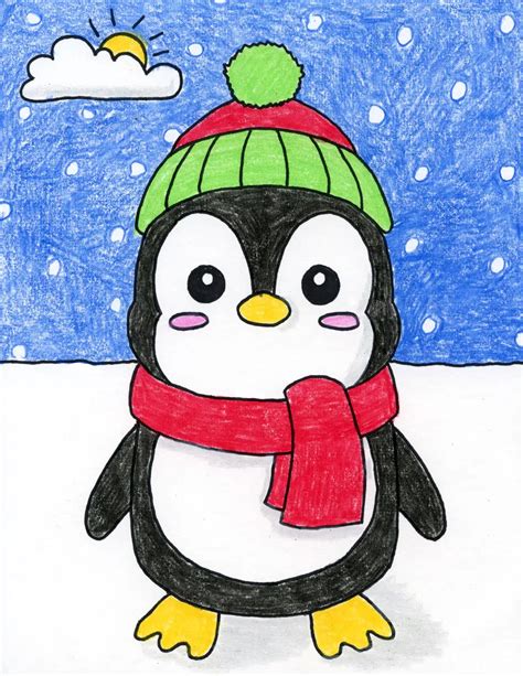 Easy Christmas Drawings Ideas and Christmas Coloring Pages