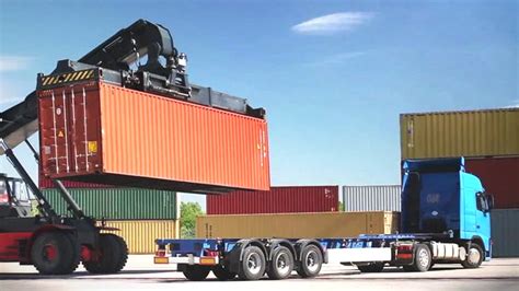 How to Load a Shipping Container on a Trailer – Freight Course