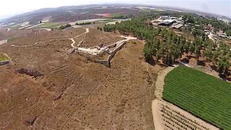 Tel Lachish Aerial View (BibleWalks.com) - YouTube