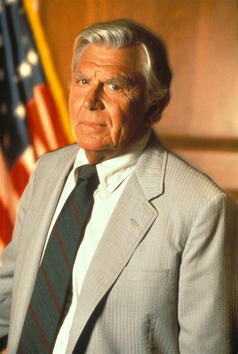 In creating the role of Matlock, the astute defense lawyer who disarms ...