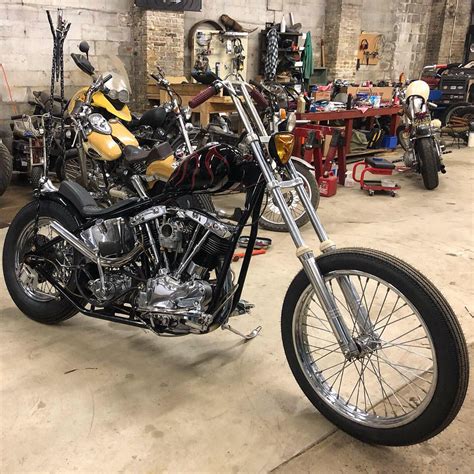 Shovelhead Chopper - Fatbob Shovelhead Chopper Rigid Bobber Harley ...