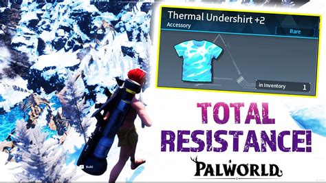 Palworld Thermal Undershirt +2 Location - TOTAL Weather Resistant without Changing Armor - YouTube