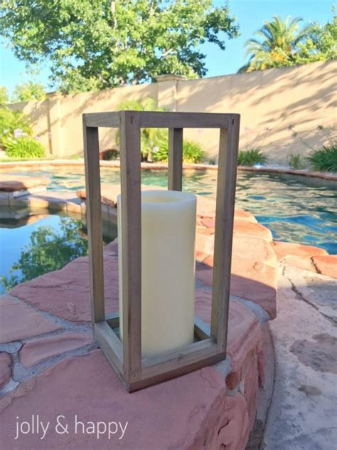 DIY outdoor lantern - The Idea Room