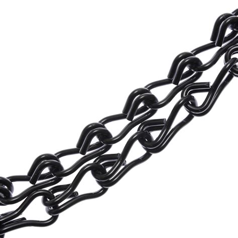 Zenith 2.5mm x 2.5m Matte Black Double Jack Chain | Bunnings Warehouse