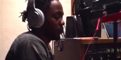 Kendrick Lamar Is Already Back in the Studio Making Music in New Videos