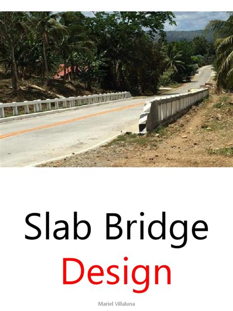 Slab Bridge Design | Reinforced Concrete | Strength Of Materials