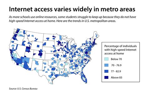 Internet access varies widely in metro areas - The Hechinger Report