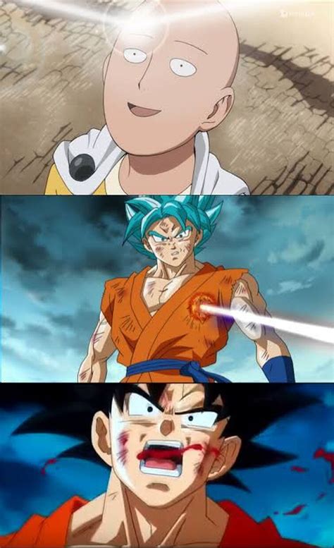 Saitama vs Goku M E M E S | Fandom