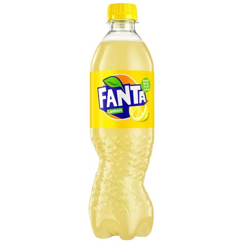 Fanta Lemon 500ml | Groceries | Soft Drinks - B&M Stores