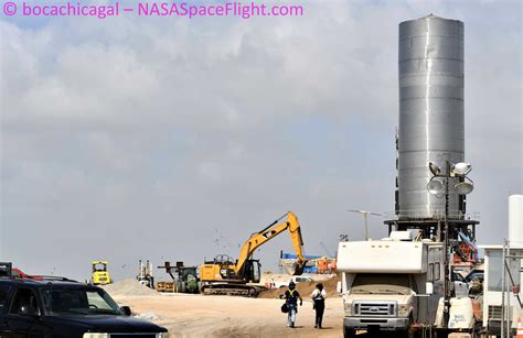 Starship Boca Chica 070720 (NASASpaceflight - bocachicagal) SN5 pad ...