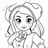 Rena Rouge Coloring Page 50832 40695 sketch template