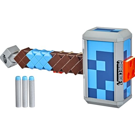 Nerf Minecraft Stormlander Hammer Balster | BIG W