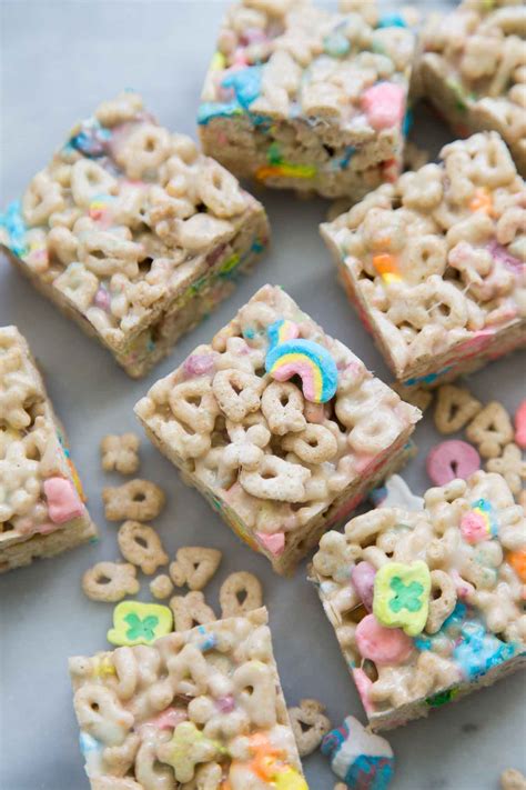 Lucky Charms Marshmallow Treats- The Little Epicurean