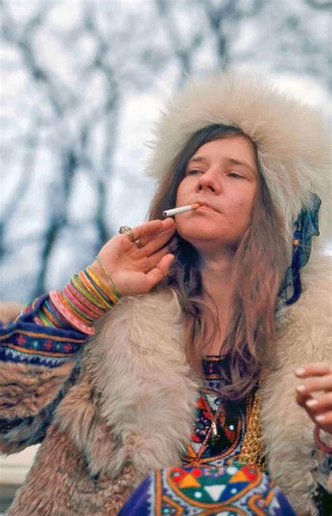 Color Photographs of Janis Joplin in the 1960s