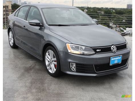 2013 Platinum Gray Metallic Volkswagen Jetta GLI #70926079 Photo #13 | GTCarLot.com - Car Color ...