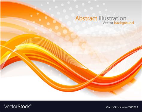 Abstract orange background Royalty Free Vector Image