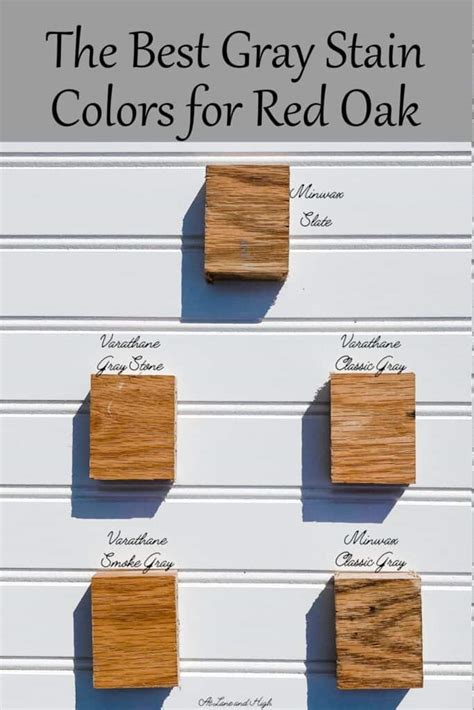 The Best Wood Stains for Red Oak