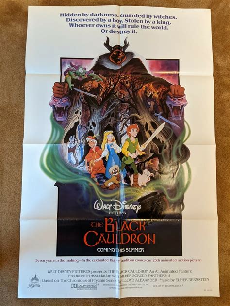 The Black Cauldron Poster