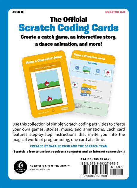 The Official Scratch Coding Cards (Scratch 3.0) | No Starch Press