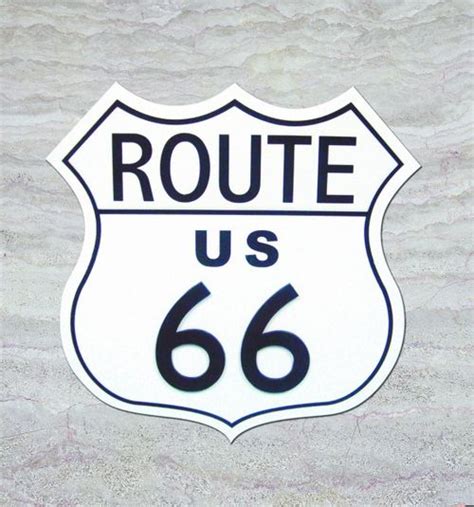 Route 66 Tin Sign LARGE