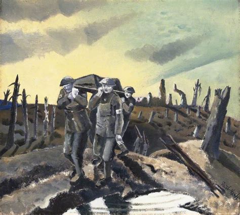 Wounded, Passchendaele by Paul Nash | WW1 Art | Pinterest | Brothers In Arms, World War One and War