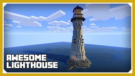 Minecraft: How To Build A Lighthouse Tutorial (Survival Minecraft Build ...