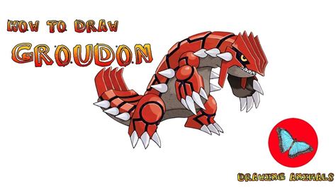 how to draw groudon pokemon - drawing animals | Pokemon coloring, Pokemon, Pokemon drawings