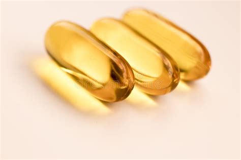 Cod Fish Liver Oil Capsules Stock Photo - Image of pill, nutrient: 124351530